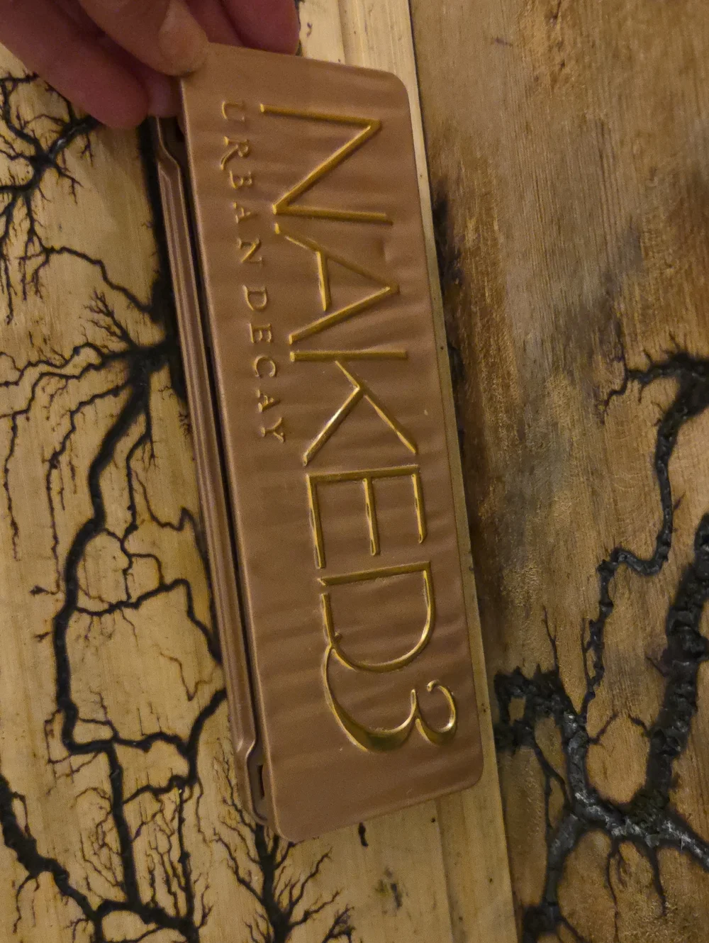 Urban Decay Naked3 Eyeshadow Palette.. 1 Swatched See Pics Not Used. No Brush